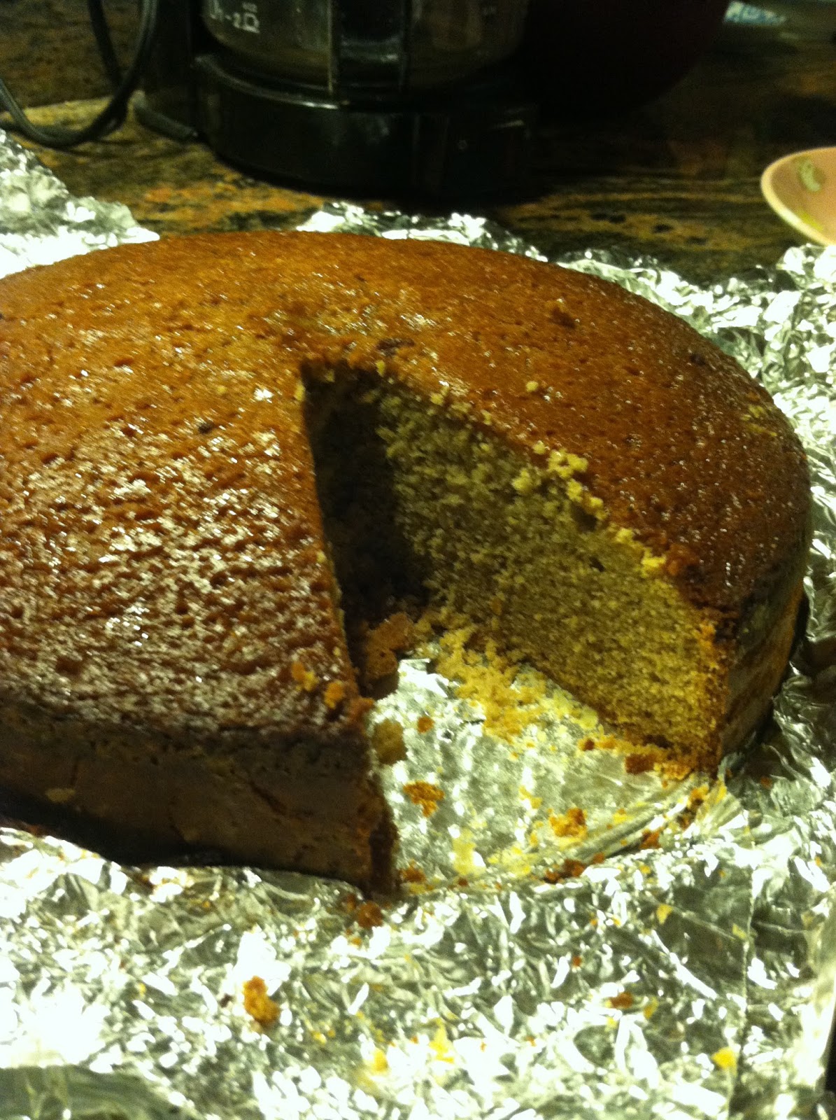 The new bestever Jewish Honey Cake, sinkholes and all