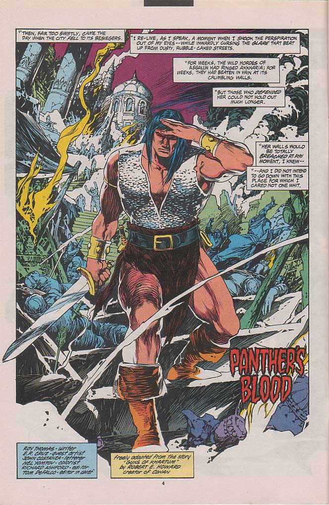 Read online Conan the Barbarian (1970) comic -  Issue #262 - 4