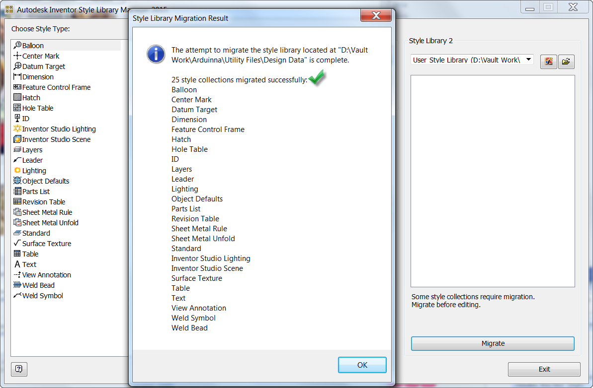 Now, my custom libraries are ready to use!