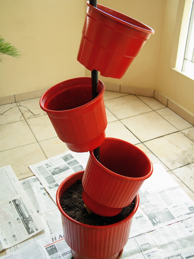 Inspirasi Istimewa How To Make Flower Pot, Pot Kotak