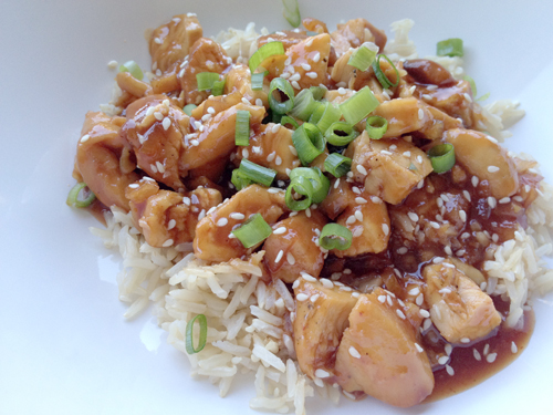 What Grace Cooked: Six Sisters Honey Sesame Chicken