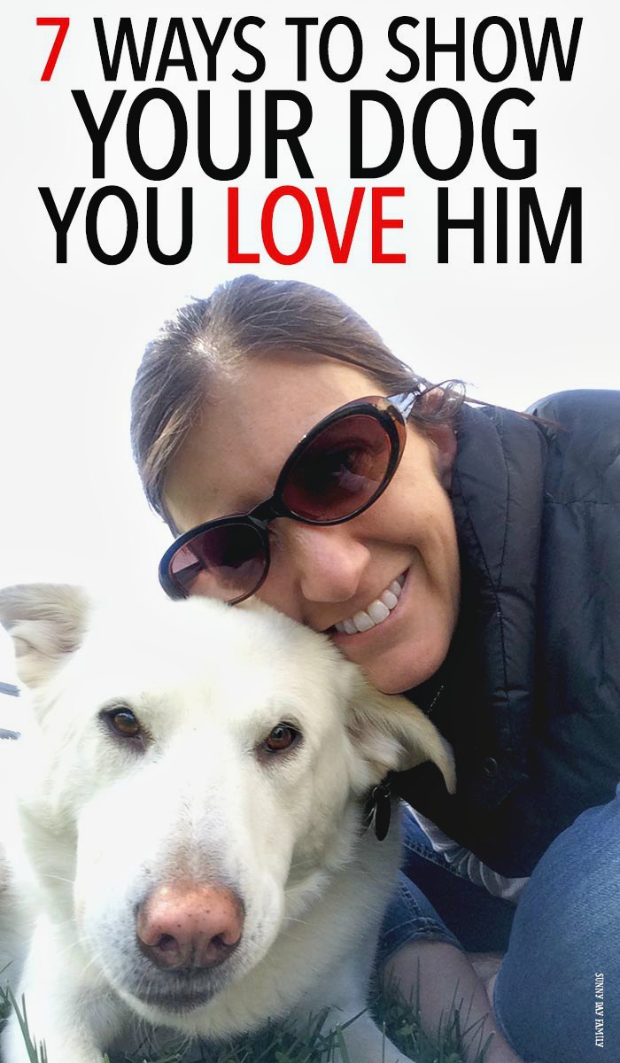 How to Show your Dog You Love Him Every Day Sunny Day Family