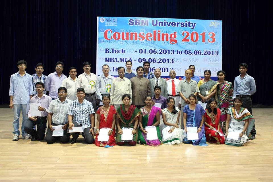 SRM University counseling begins SRM Institute of Science and Technology SRM University counseling begins SRM Institute of Science and Technology