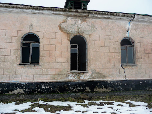 Самарский Свято-Николаевский монастырь. Часть Архиерейского дома в аварийном состоянии