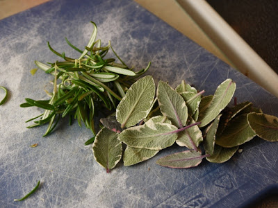 sage and rosemary