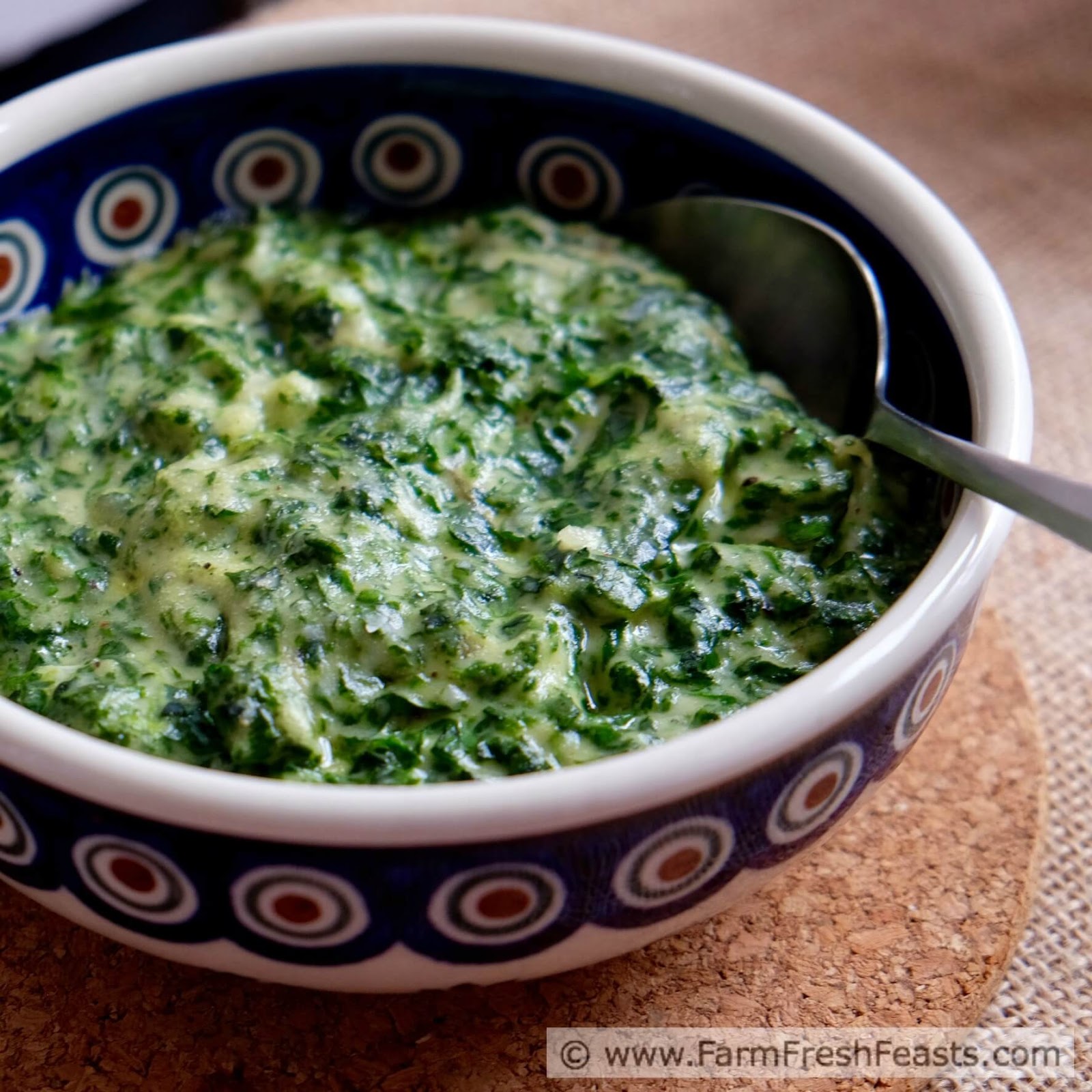 Farm Fresh Feasts: Simple Creamed Spinach from Scratch