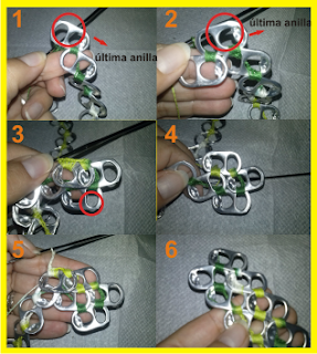 Segunda etapa de como hacer collar