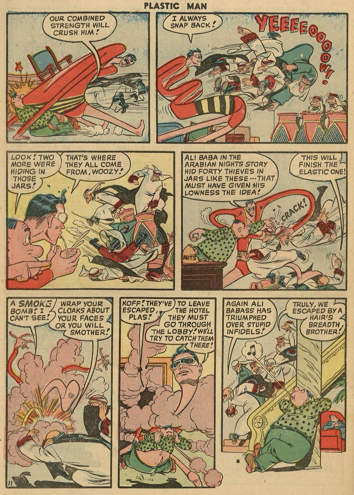 Read online Plastic Man (1943) comic -  Issue #16 - 47