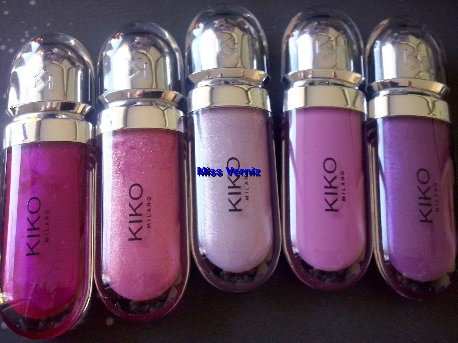 Ana_missverniz Kiko 3D Hydra Lipgloss e Kiko Power Pro Nail Lacquer