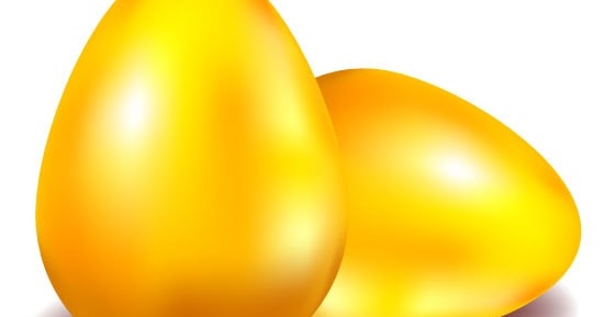 Huevos de Oro - vector | Vector Clipart