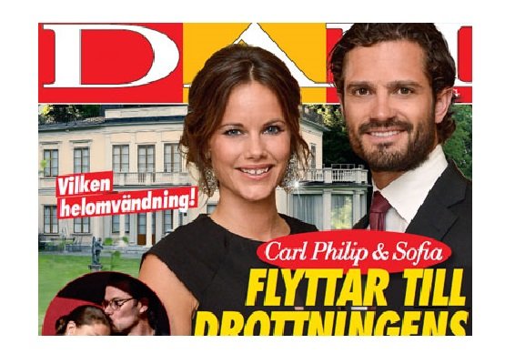 Prince Carl Philip and Princess Sofia of Sweden had hoped to move into a newly-renovated palace Villa Solbacken