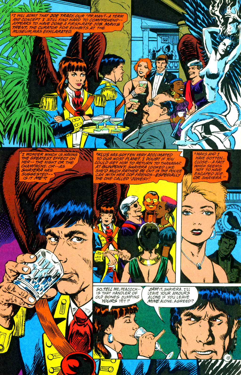 Read online Hawkworld (1990) comic -  Issue # _Annual 1 - 19