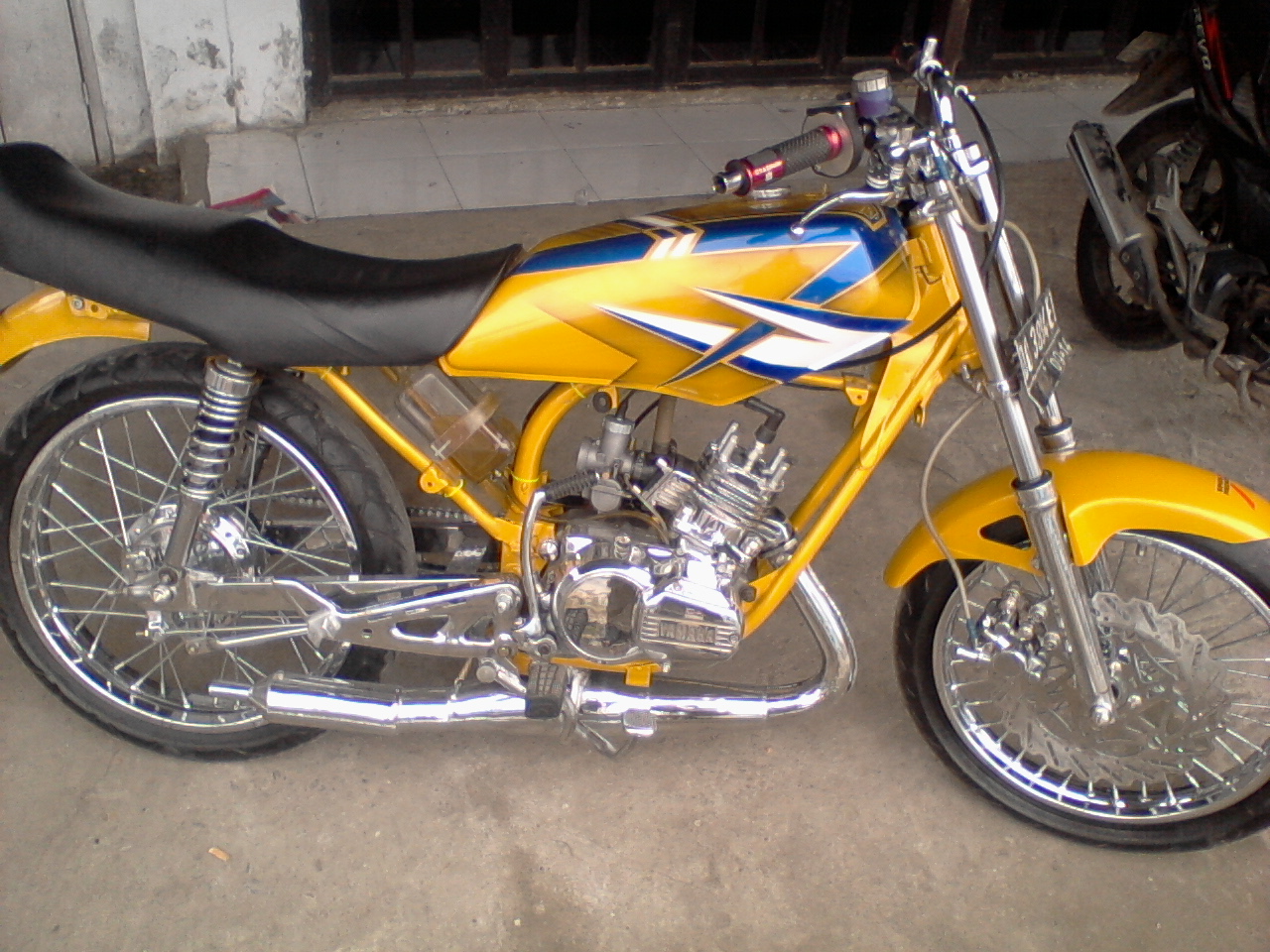 Foto Gambar Dan Cara Modifikasi Motor Yamaha Rx King Paling
