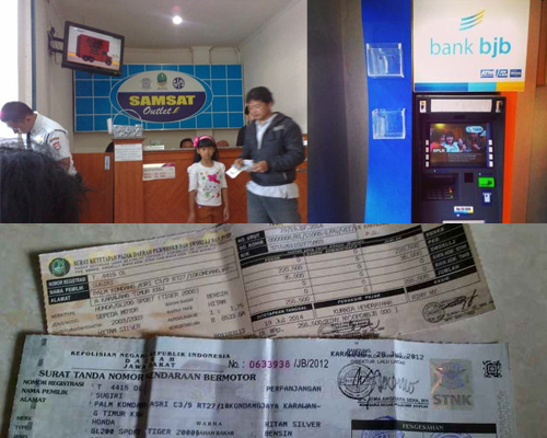 Mudahnya Pembayaran Pajak STNK di Samsat Outlet dan ATM Bank BJB