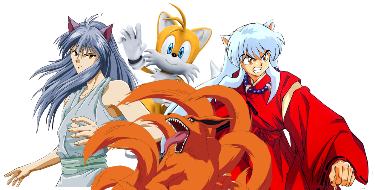 Disseminando Kitsunes, as famosas raposas de nove caudas. Disseminando Kitsunes, as famosas raposas de nove caudas.