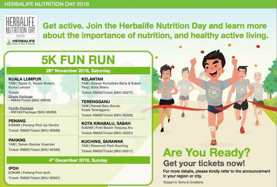 Runnerific Herbalife Nutrition Day 5k Fun Run