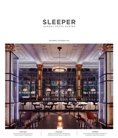 Sleeper. Global hotel design 69 - November & December 2016 | ISSN 1476-4075 | TRUE PDF | Bimestrale | Professionisti | Alberghi | Design | Architettura
Sleeper is the international magazine for hotel design, development and architecture.
Published six times per year, Sleeper features unrivalled coverage of the latest projects, products, practices and people shaping the industry. Its core circulation encompasses all those involved in the creation of new hotels, from owners, operators, developers and investors to interior designers, architects, procurement companies and hotel groups.
Our portfolio comprises a beautifully presented magazine as well as industry-leading events including the prestigious European Hotel Design Awards – established as Europe’s premier celebration of hotel design and architecture – and the Asia Hotel Design Awards, set to launch in Singapore in March 2015. Sleeper is also the organiser of Sleepover, an innovative networking event for hotel innovators.
Sleeper is the only media brand to reach all the individuals and disciplines throughout the supply chain involved in the delivery of new hotel projects worldwide. As such, it is the perfect partner for brands looking to target the multi-billion pound hotel sector with design-led products and services.