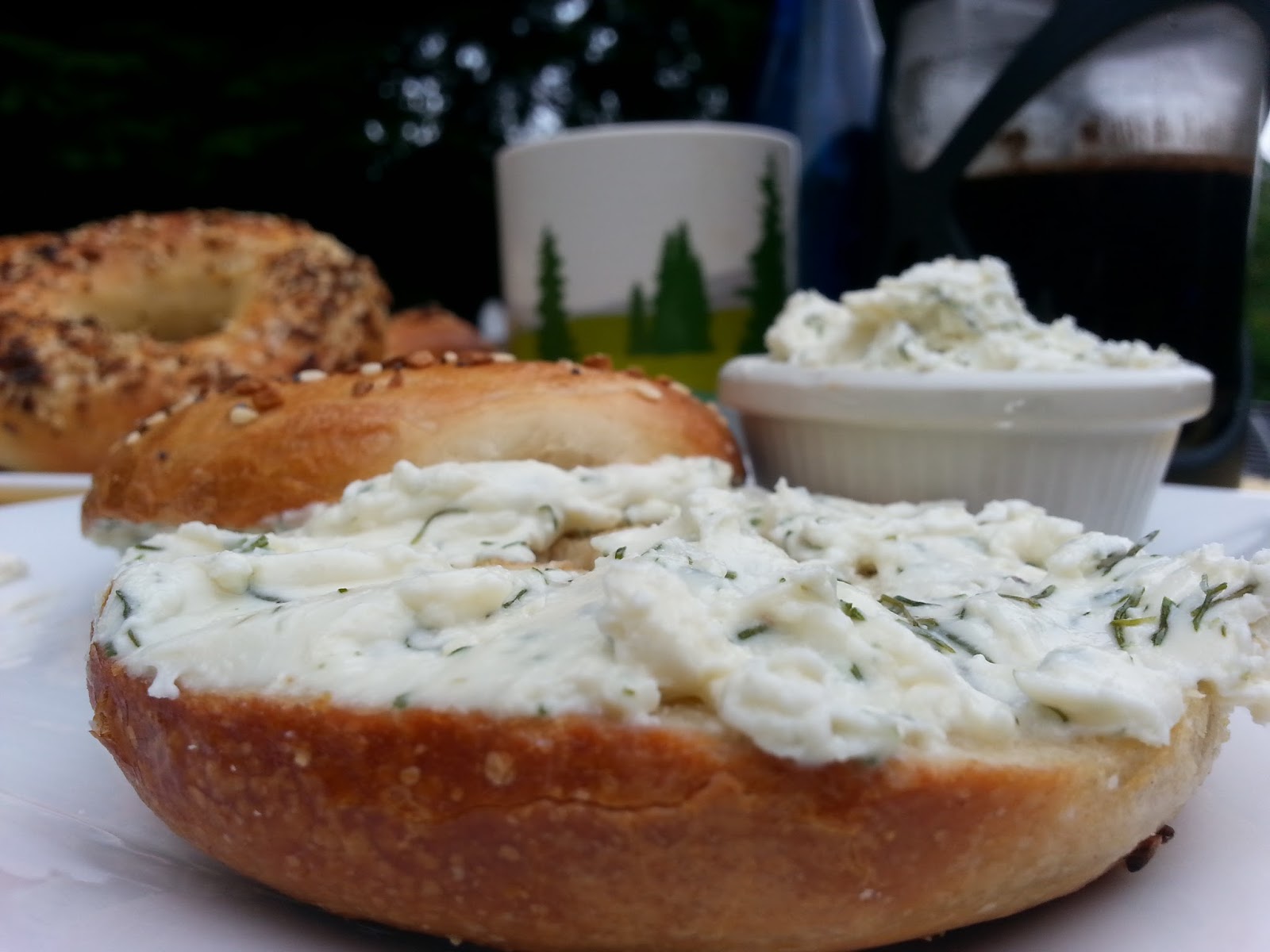 HOPE Eats Feta Garlic Dill Cream Cheese