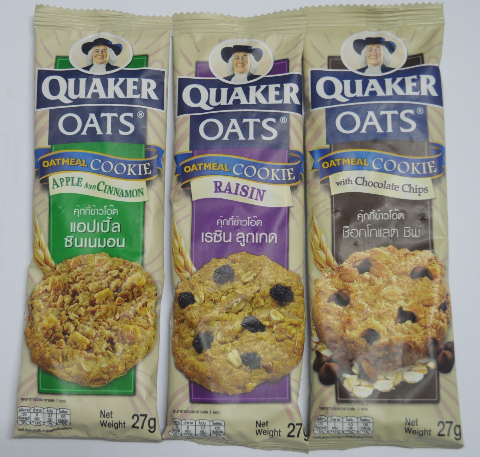 [ลองชิม] QUAKER OATS OATMEAL COOKIE