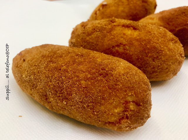 supplì al telefono o alessandra ruggeri riso mozzarella