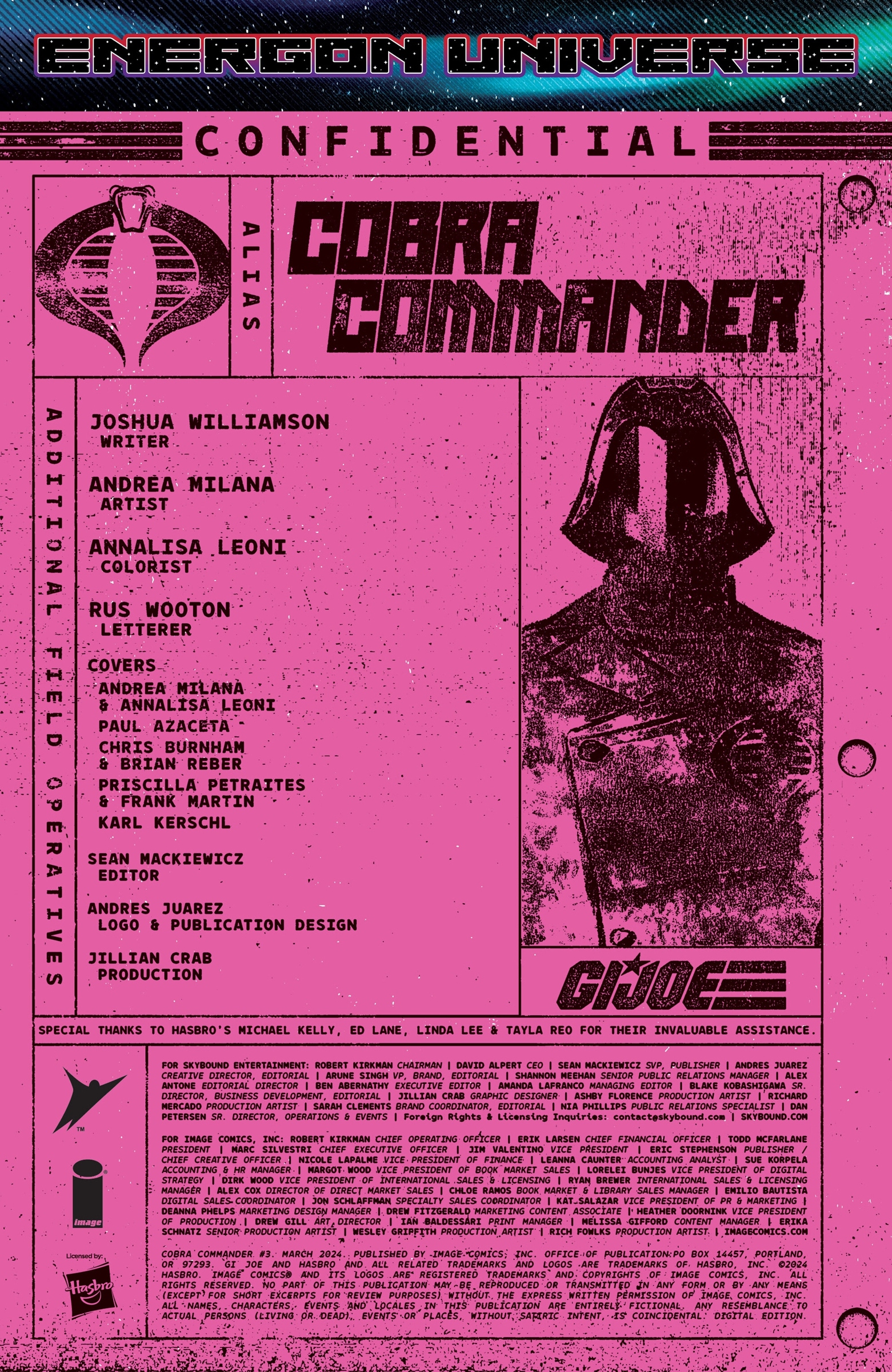 Cobra Commander (RAH) chapter 3 page 3