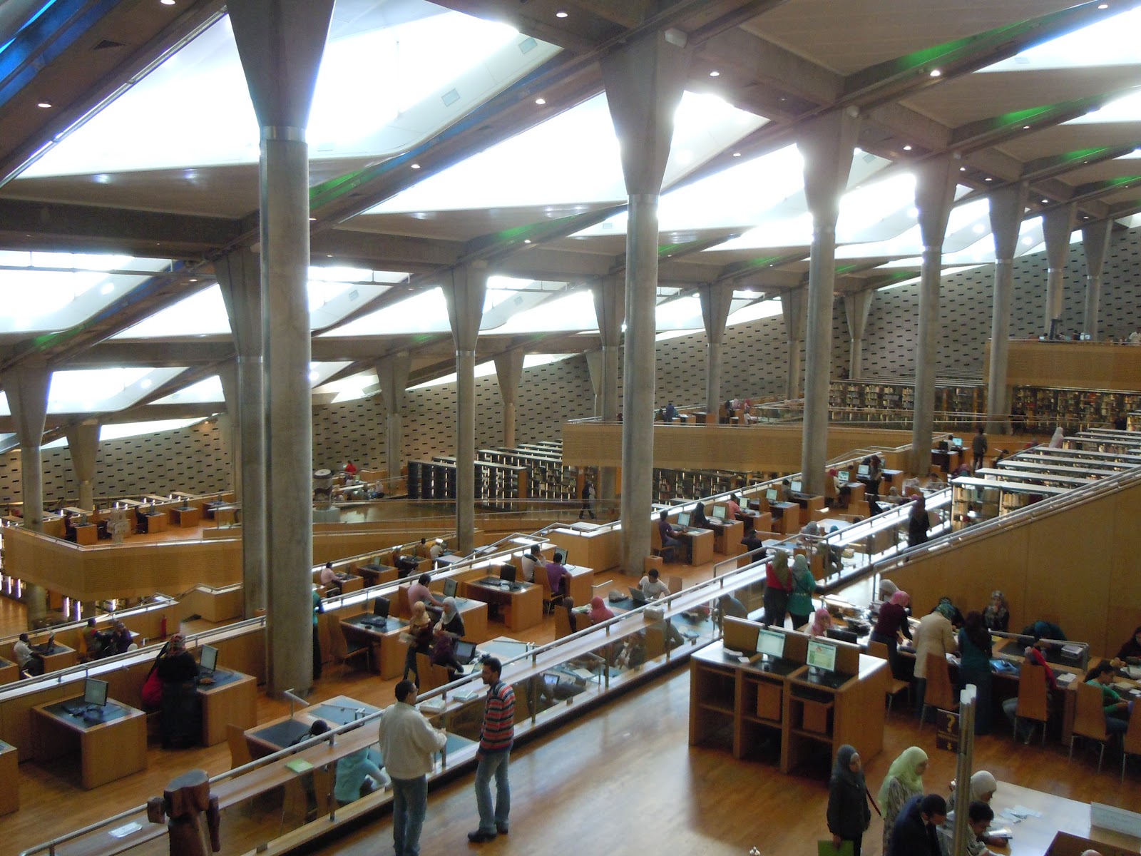 Visionphotorama La Grande Bibliothèque d'Alexandrie, Égypte / The