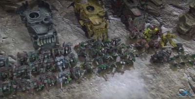 Warhammer 40k orks vs tyranids
