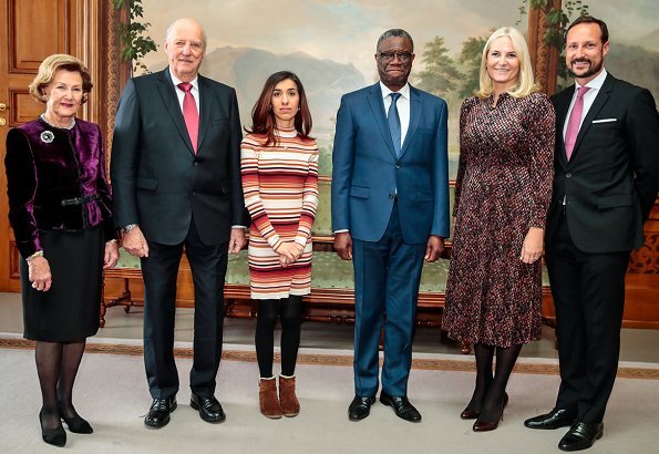 Congolese Doctor Denis Mukwege and Yazidi activist Nadia Murad attended the traditional Save the Children Peace Prize Party