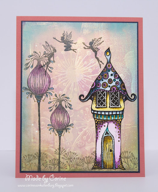 Corine's Art Gallery Lavinia stamps