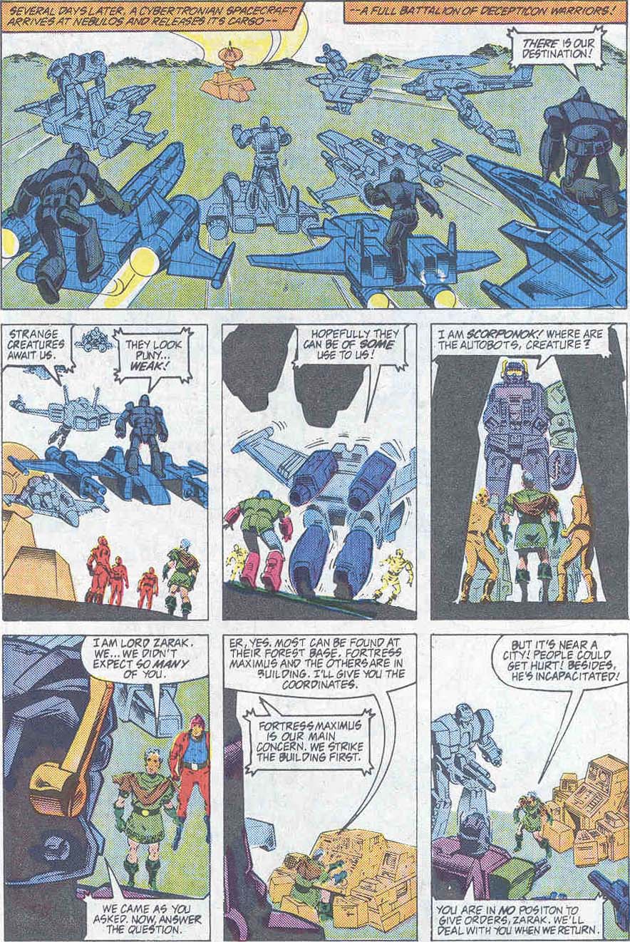 The Transformers: Headmasters issue 2 - Page 12