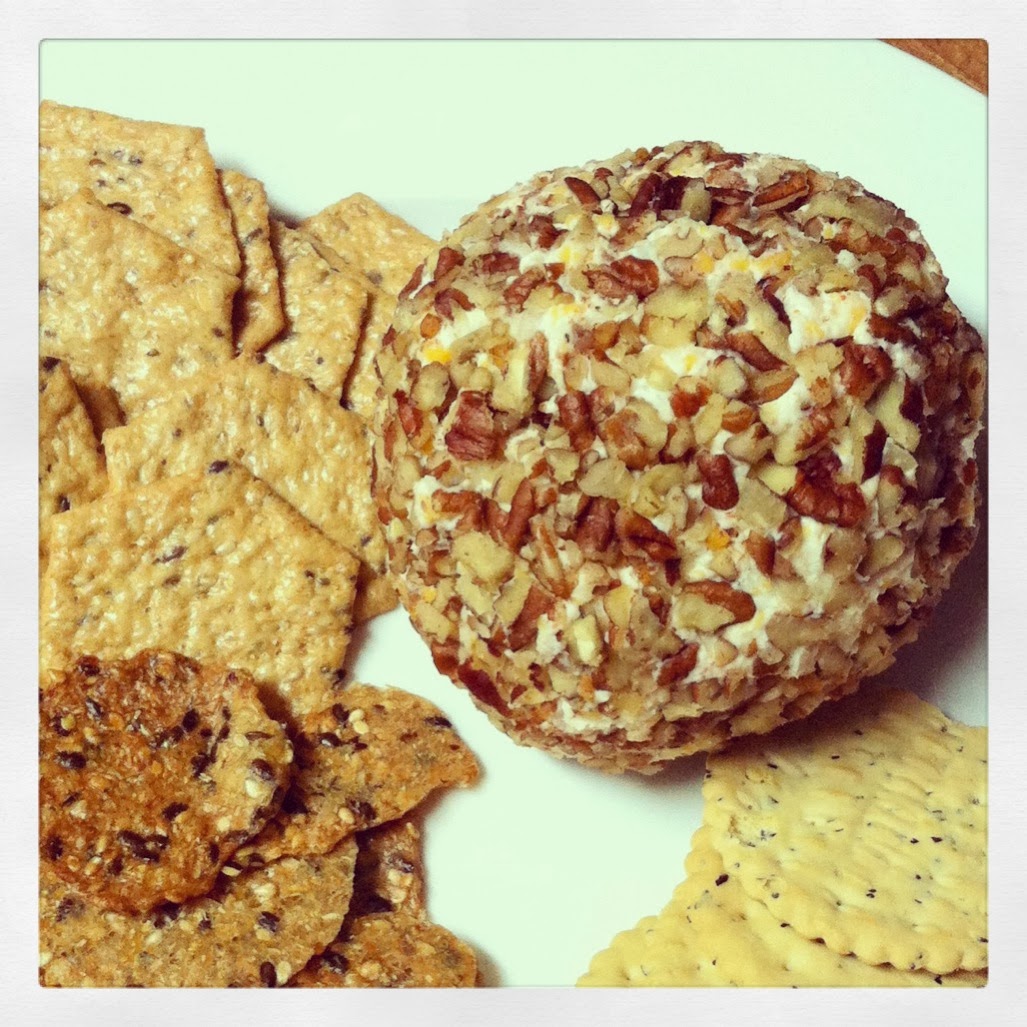 black pepper cheese ball