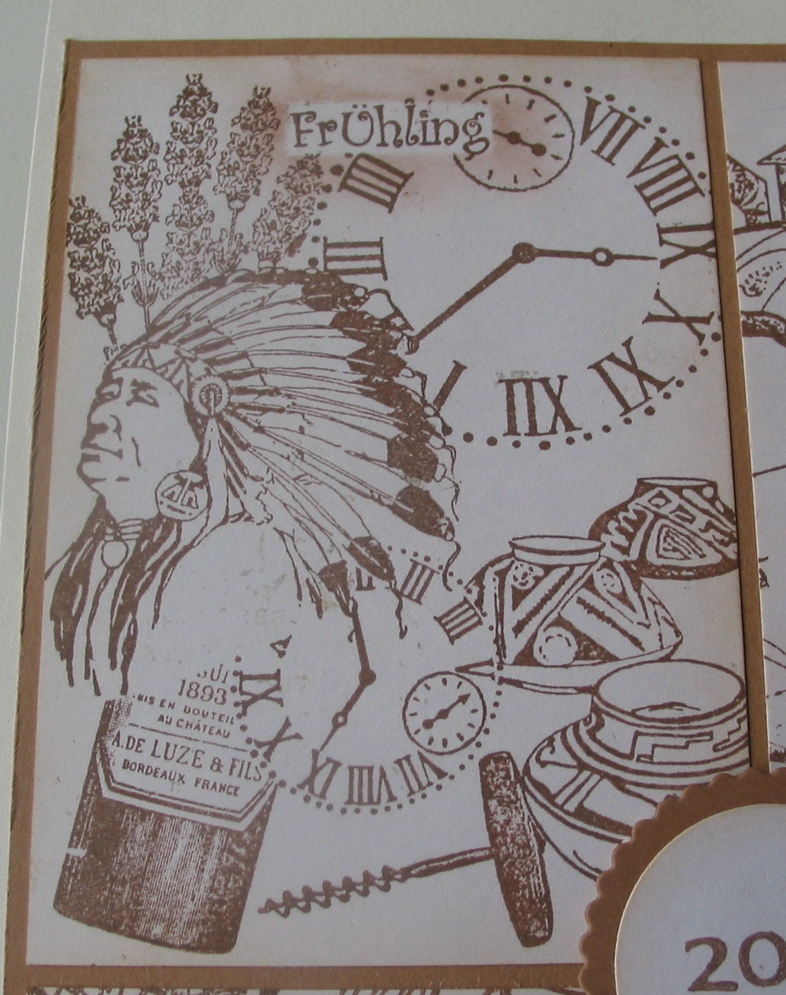 Michaela kreativ: Deckblatt Kalender non cute