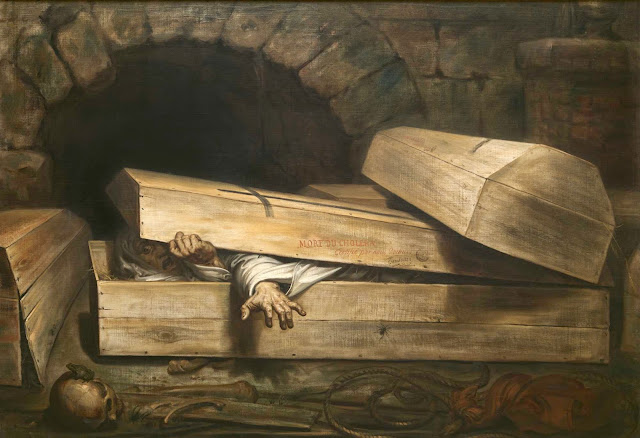 L'Inhumation précipitée (Antoine Wiertz - 1854)
