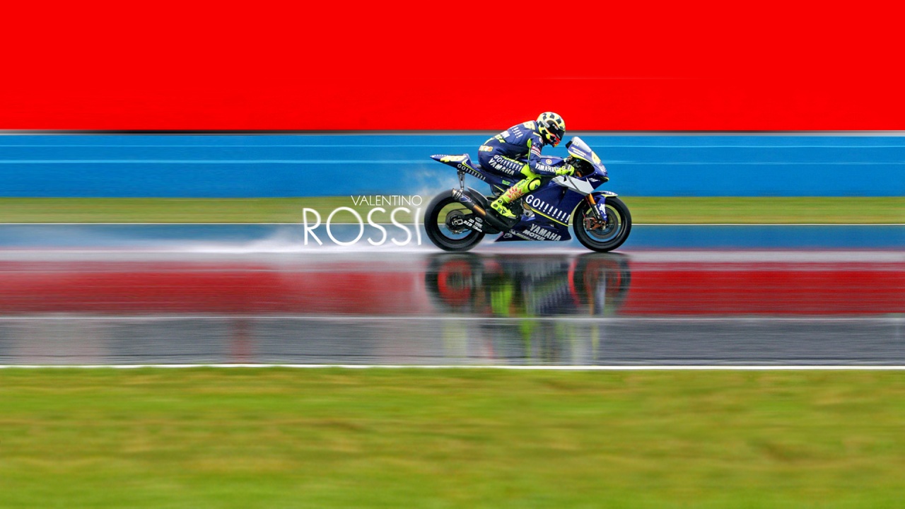 Valentino Rossi MotoGP Racer | Wallpaper HD