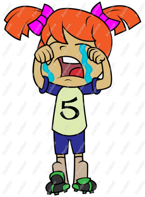 clipart of girl crying - photo #14