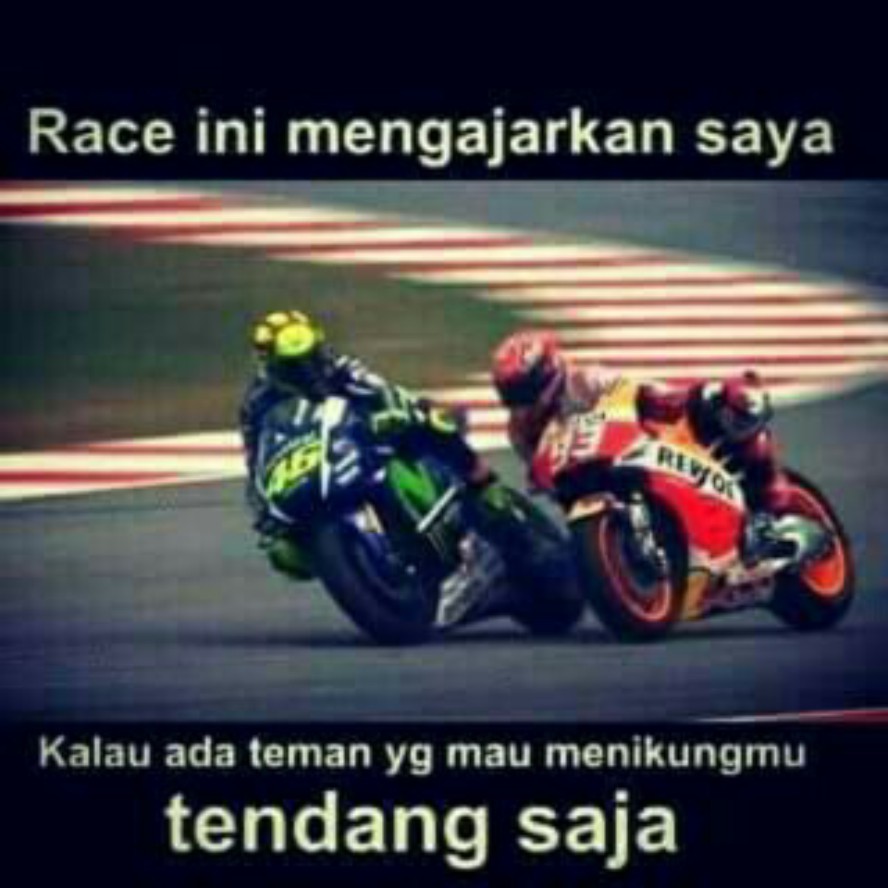 Meme Lucu Rossi Nyindir Marquez DP BBM Lucu