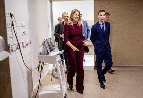Queen Maxima visited the Department of Anatomy and Neurosciences at the VU University
