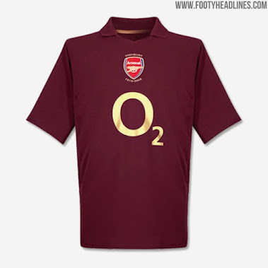 arsenal dark red shirt