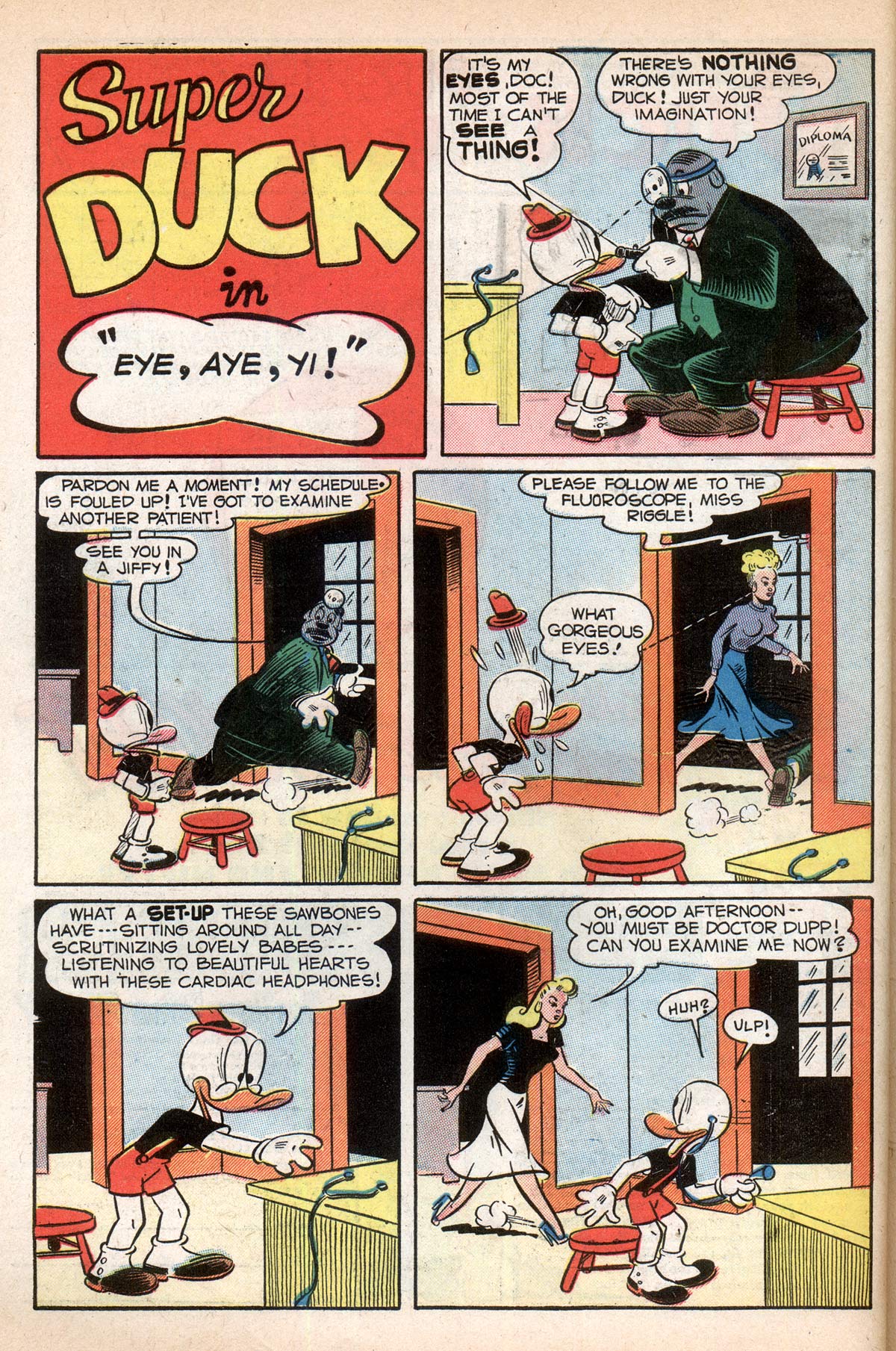 Read online Super Duck Comics comic -  Issue #35 - 48