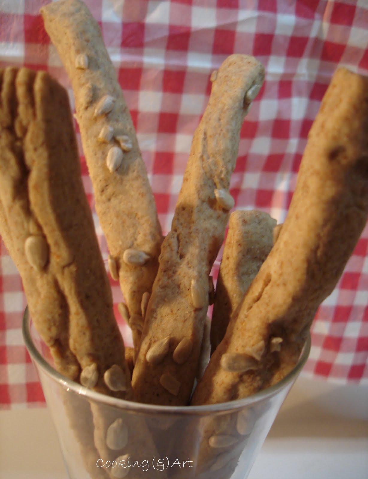 Kριτσίνια σπιτικά / Homemade breadsticks Cooking & Art by Marion