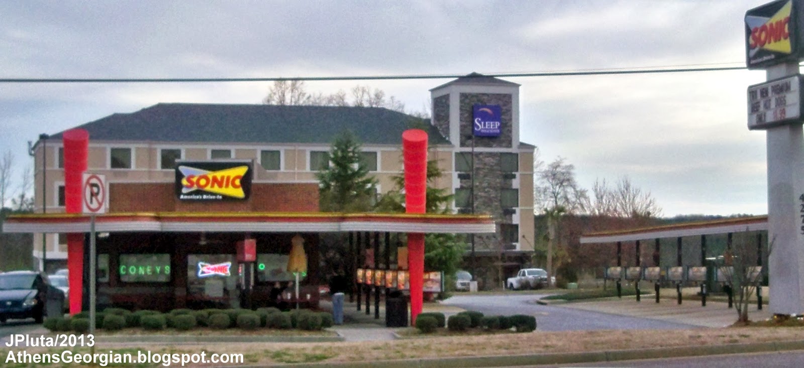 Restaurant Fast Food Menu McDonald's DQ BK Hamburger Pizza Mexican Taco