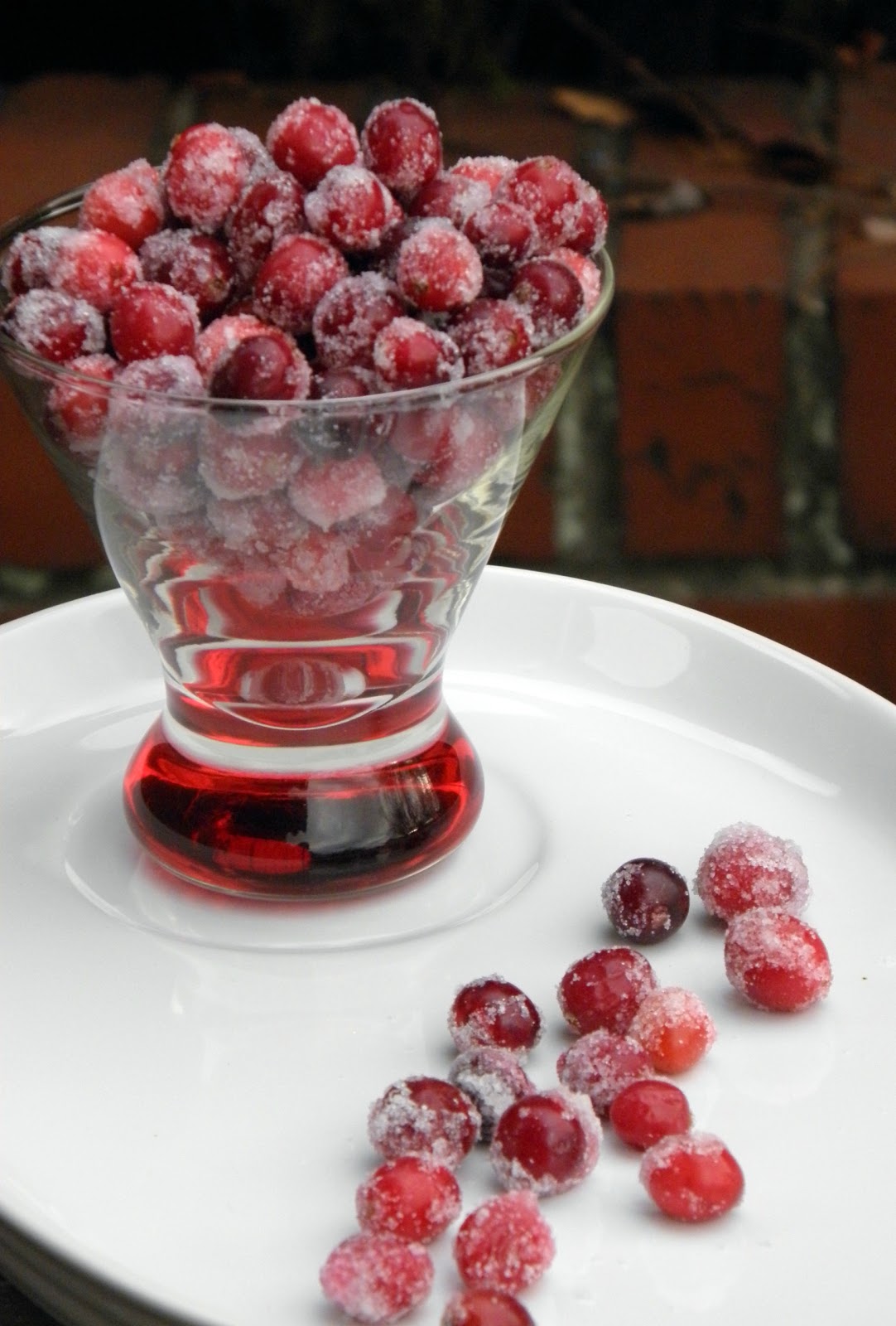 Strawberry Blondies Sugar Covered Cranberries