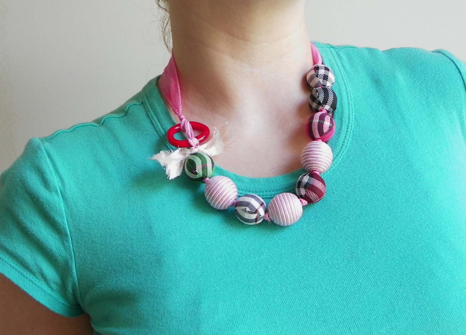 Erin Siegel Jewelry Fun Fabric Necklace and Giveaway