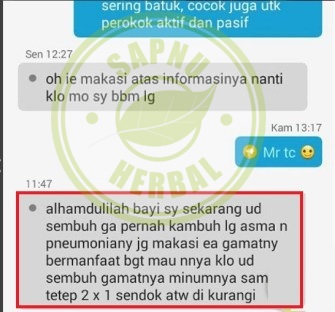 Obat Bronkopneumonia Utk Semua Usia yg TERBUKTI Manjur!!