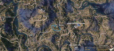 Far Cry 5, Shrines Locations, Faith's Region, Sacred Skies Lake, Shrines # 2