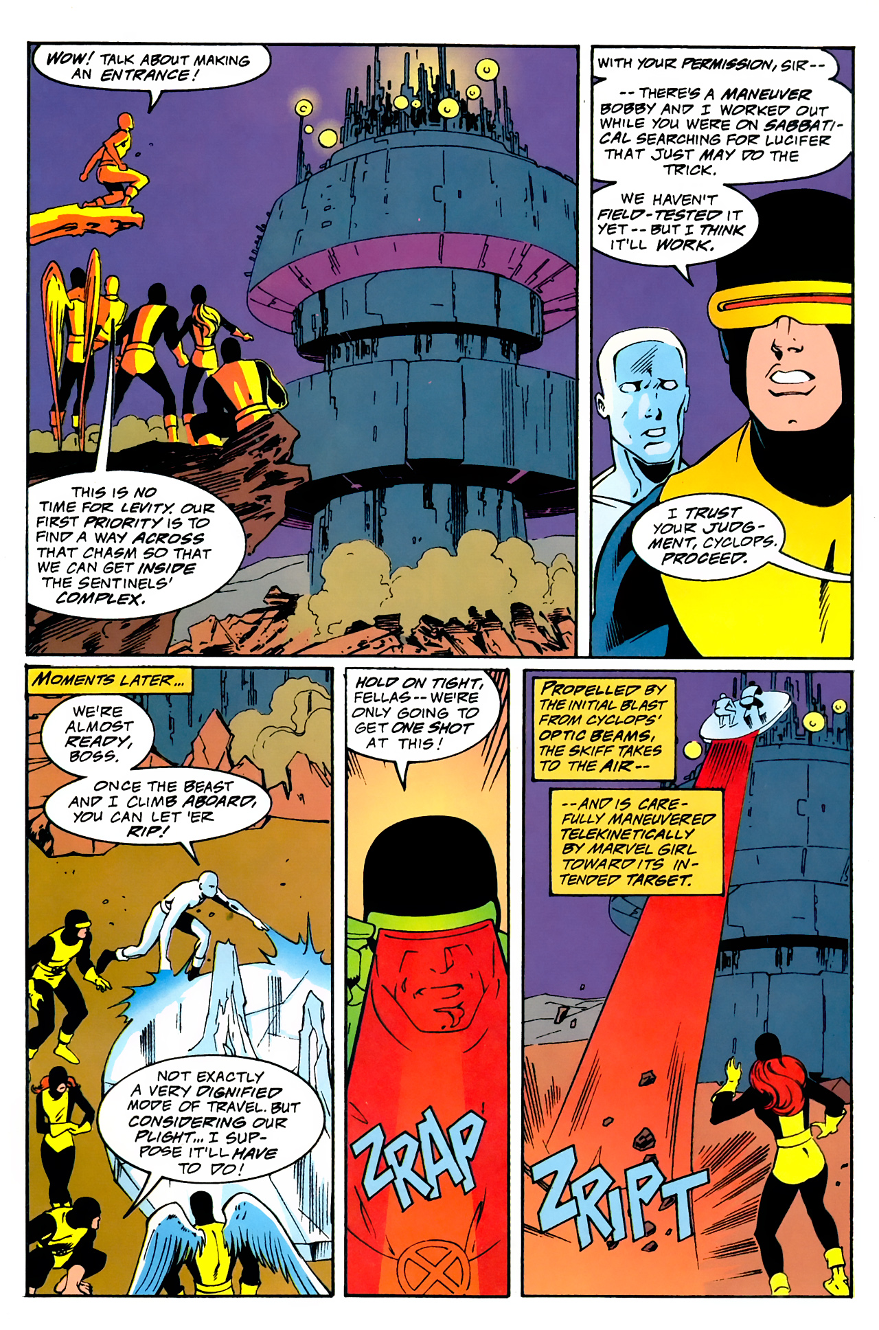 Read online Professor Xavier and the X-Men comic -  Issue #16 - 19