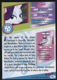 My Little Pony Rarity Series 4 Trading Card