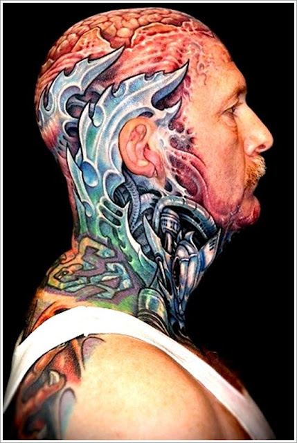 mejores tatuajes biomecánicos del mundo