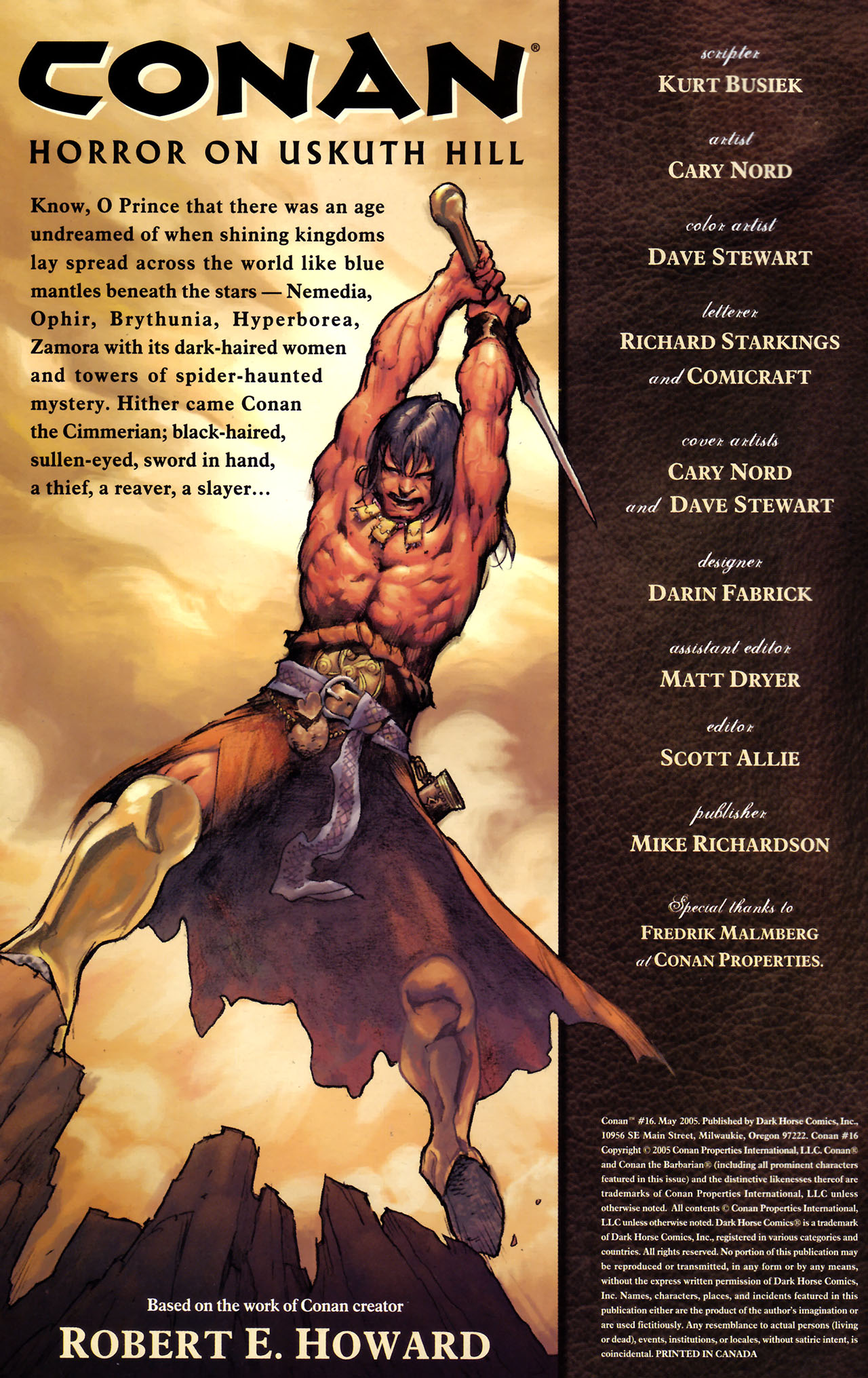 Read online Conan (2003) comic -  Issue #16 - 2