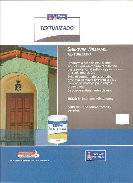 PINTURAS SHERWIN WILLIAMS: mayo 2012